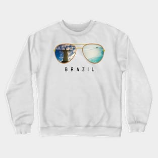 Brazil sunglasses Crewneck Sweatshirt